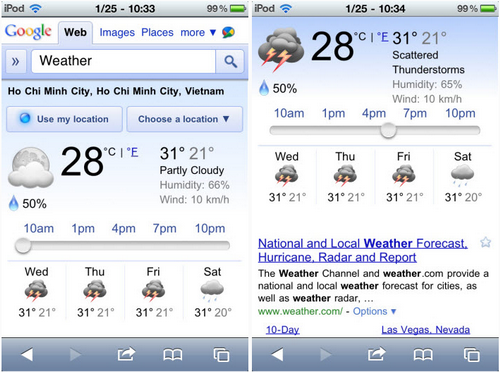 Google Weather