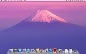 Giao diện Desktop của Mac OS X Lion