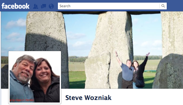 Trang Facebook của Steve Wozniak