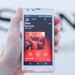 Xperia SP chơi nhạc với giao diện Walkman
