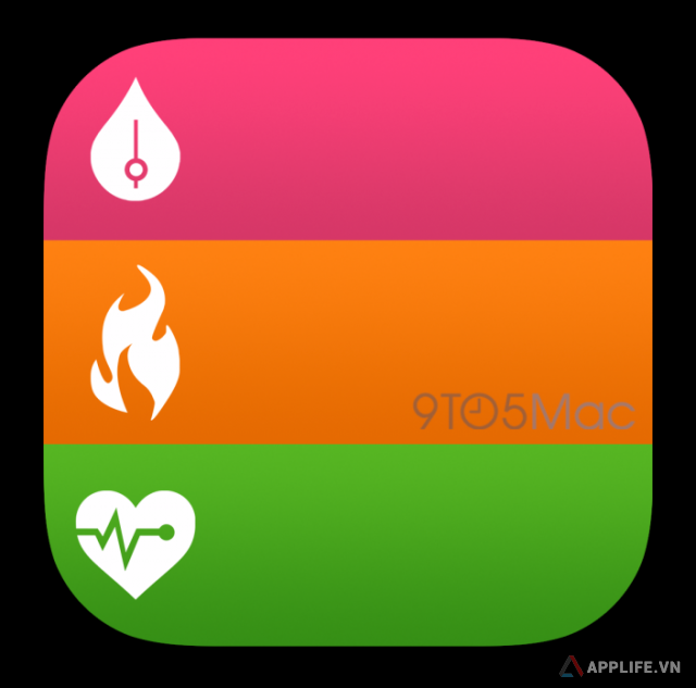 Biểu tượng ứng dụng Healthbook được một thành viên dựng lại.