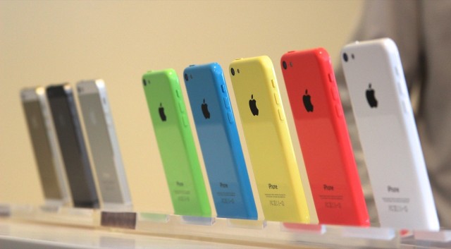 Những màu sắc sẵn có của iPhone 5c