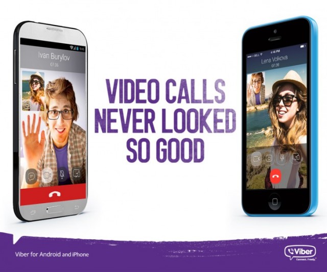 Người dùng Viber có thể thực hiện cuộc gọi thoại video với nhau