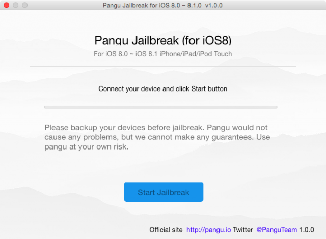 Pangu Jailbreak for iOS 8 - 8.1