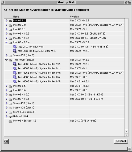 Mac-OS-9-startup-disk-control-panel