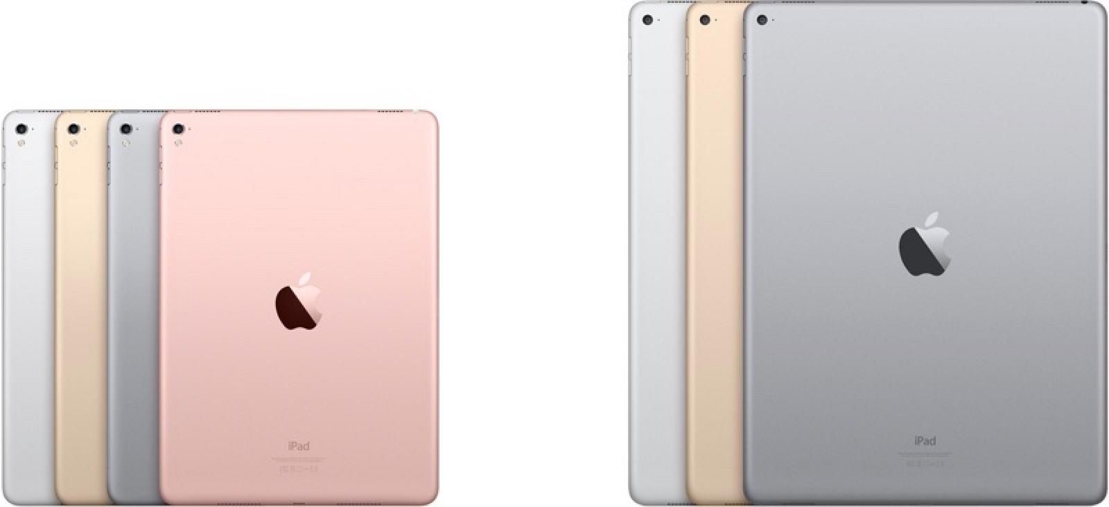 2 Mẫu iPad phổ biến hiện nay với nhiều màu sắc