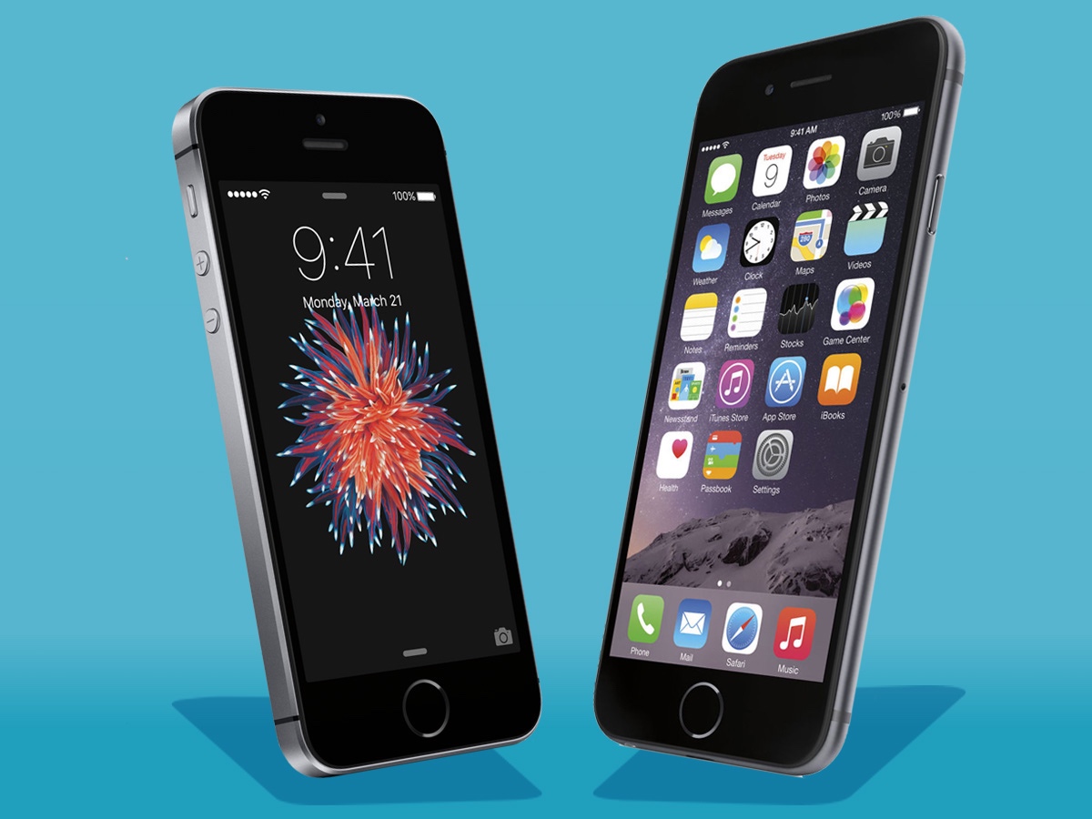 Apple iPhone SE và iPhone 6