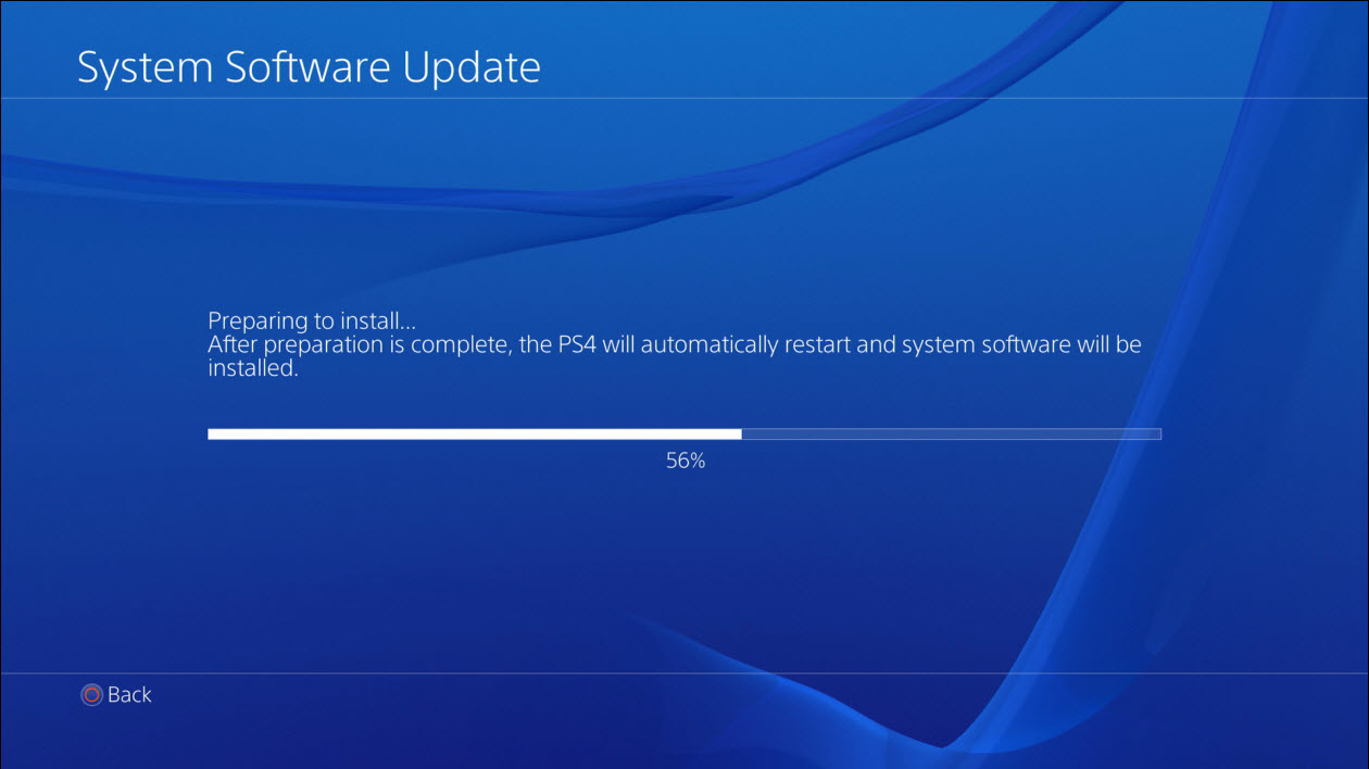PS4 Update Firmware