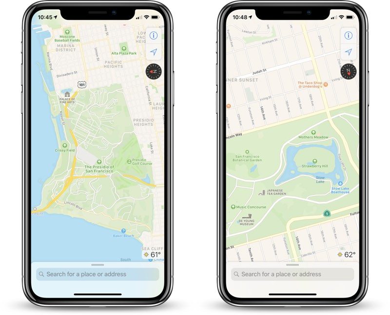 Ứng dụng Apple Maps trên iOS 12 sẽ mang lại thông tin chi tiết cho người sử dụng