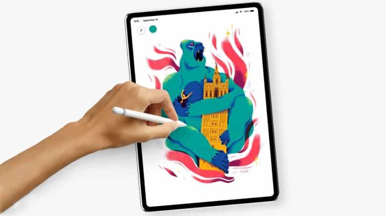 iPad Pro 2018 (bản phát thảo)