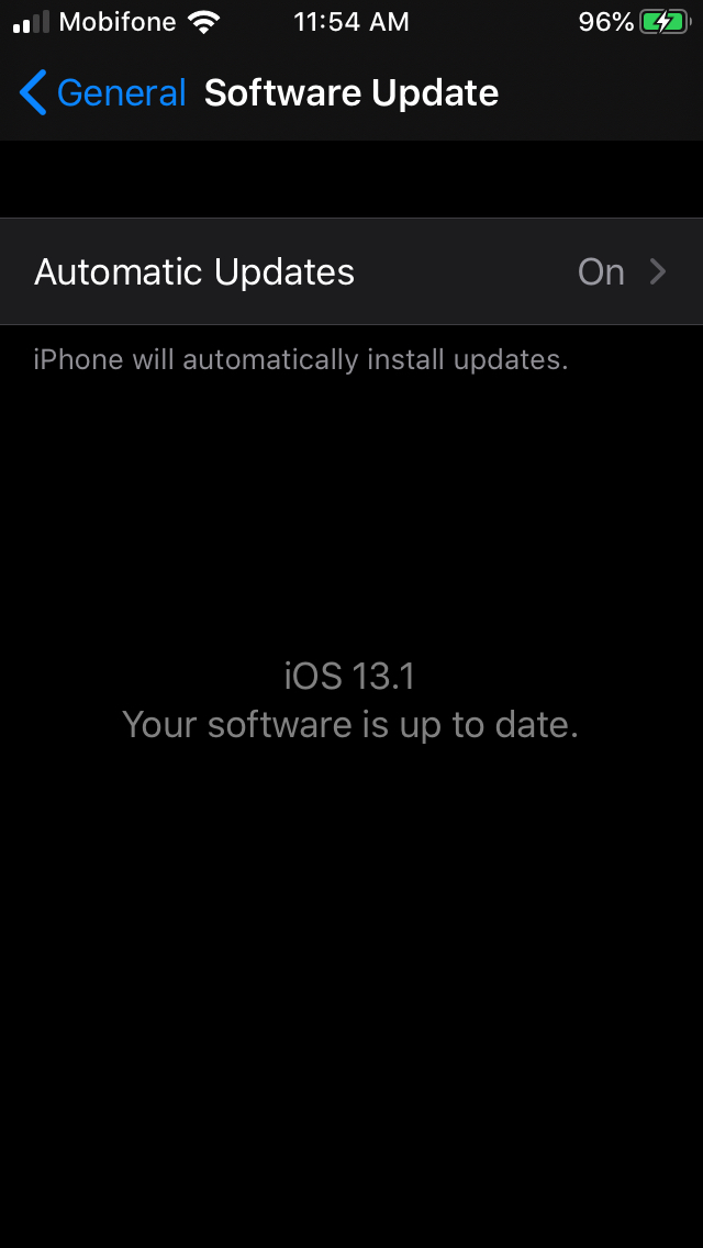 iOS 13.1 