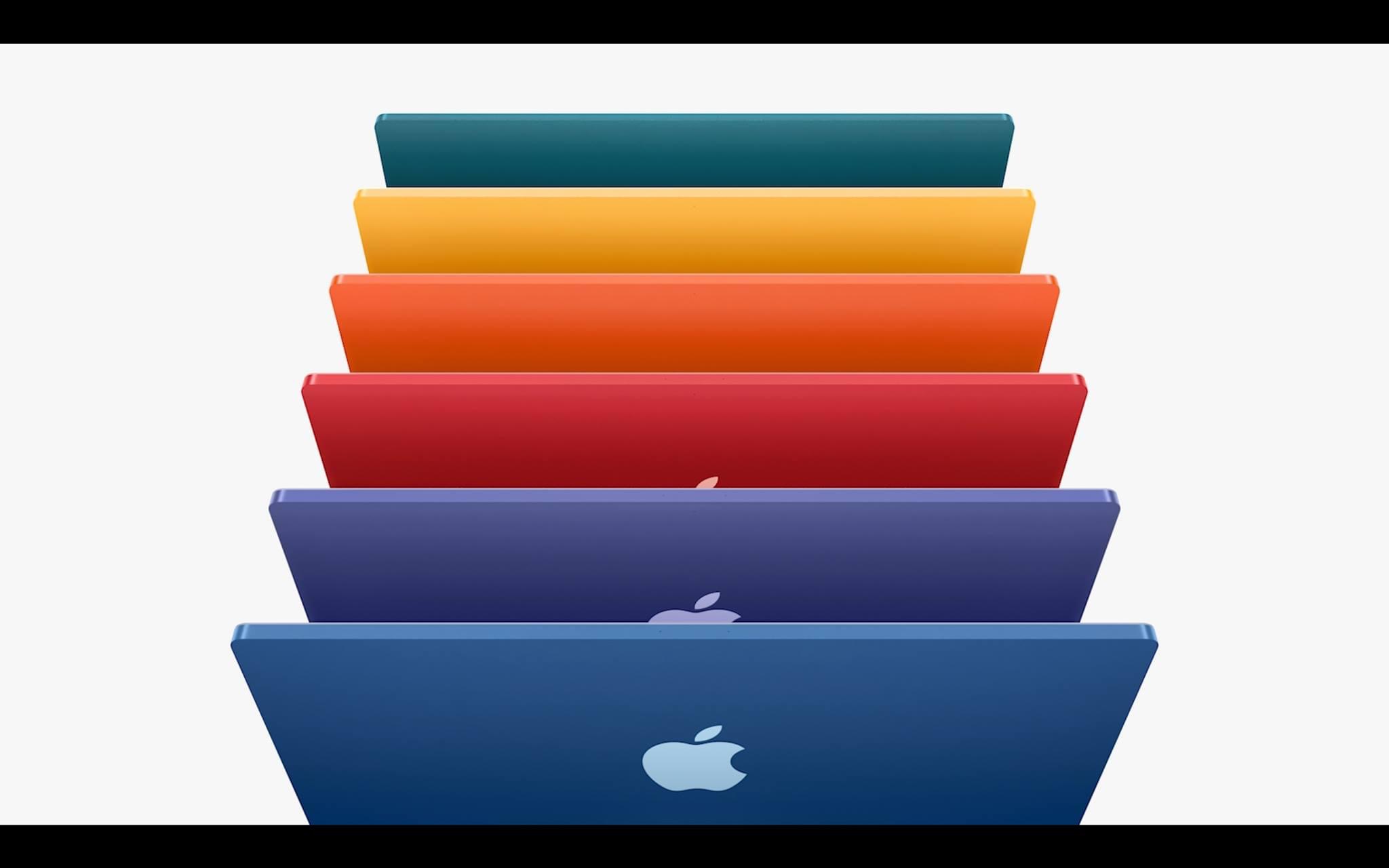 Apple iMac M1 2021 chỉ đủ bảy màu cho bản $1499